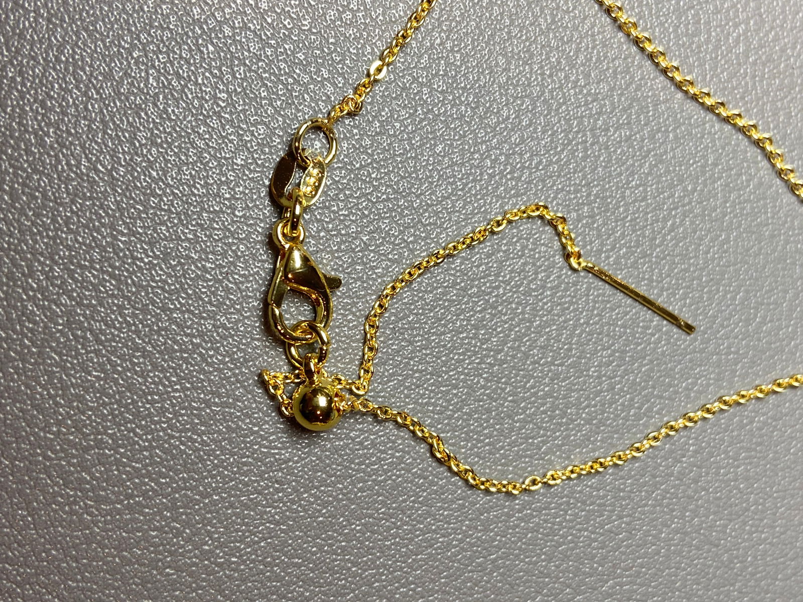 18k Gold Vermeil 925 Silver Pendant Necklace inlaid with Pink and White Topaz Stone - 10