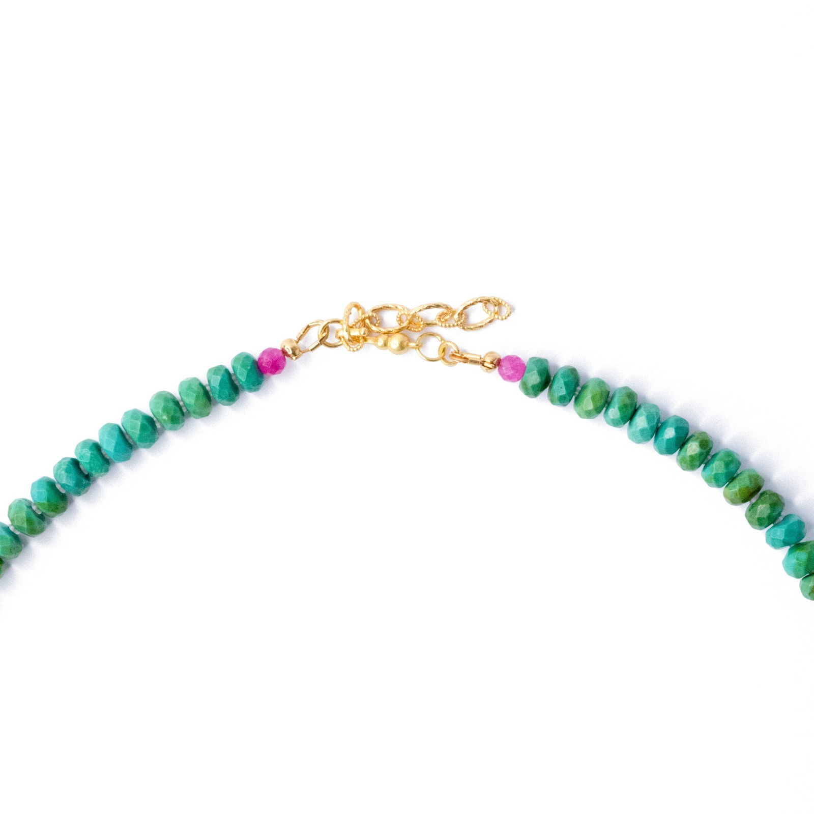Green Turquoise Necklace - 4