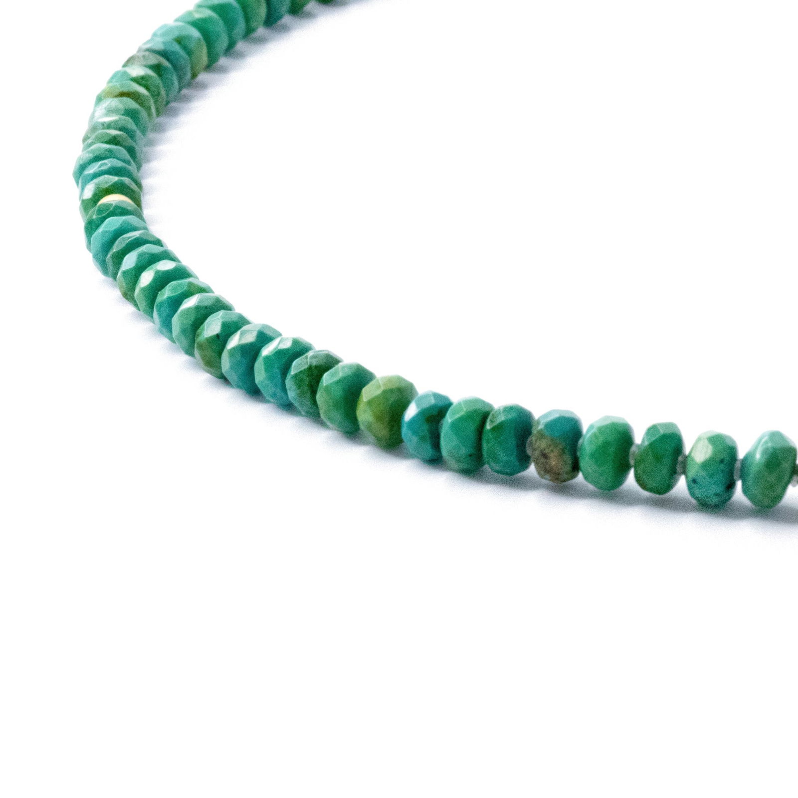 Green Turquoise Necklace - 5