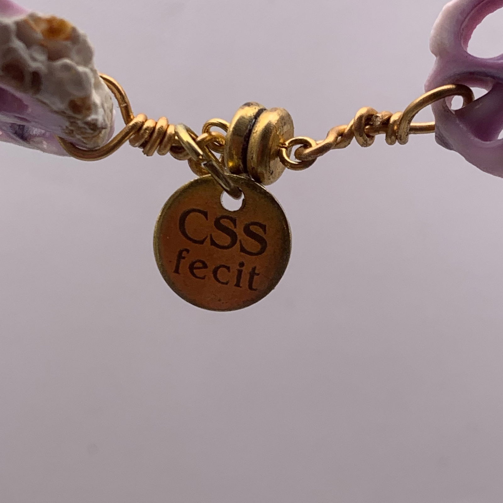 Shell and Pearl Necklace - 4