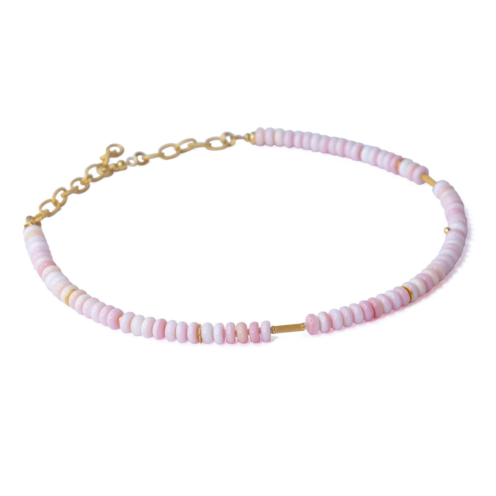 Queen Conch Rondelle Necklace - 7