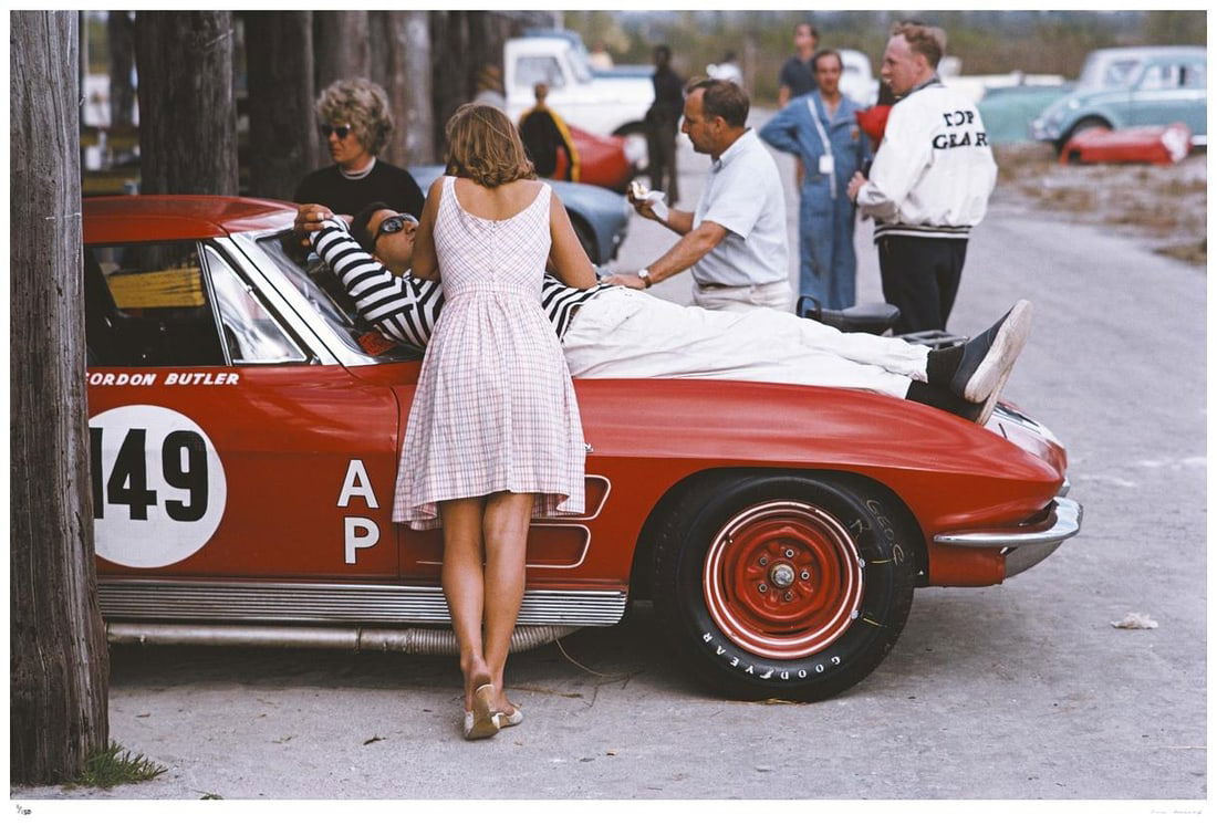 Bahamas Speed Week 1963 - Slim Aarons Estate Stamped: 1963 (printed later) (1 of 20)
