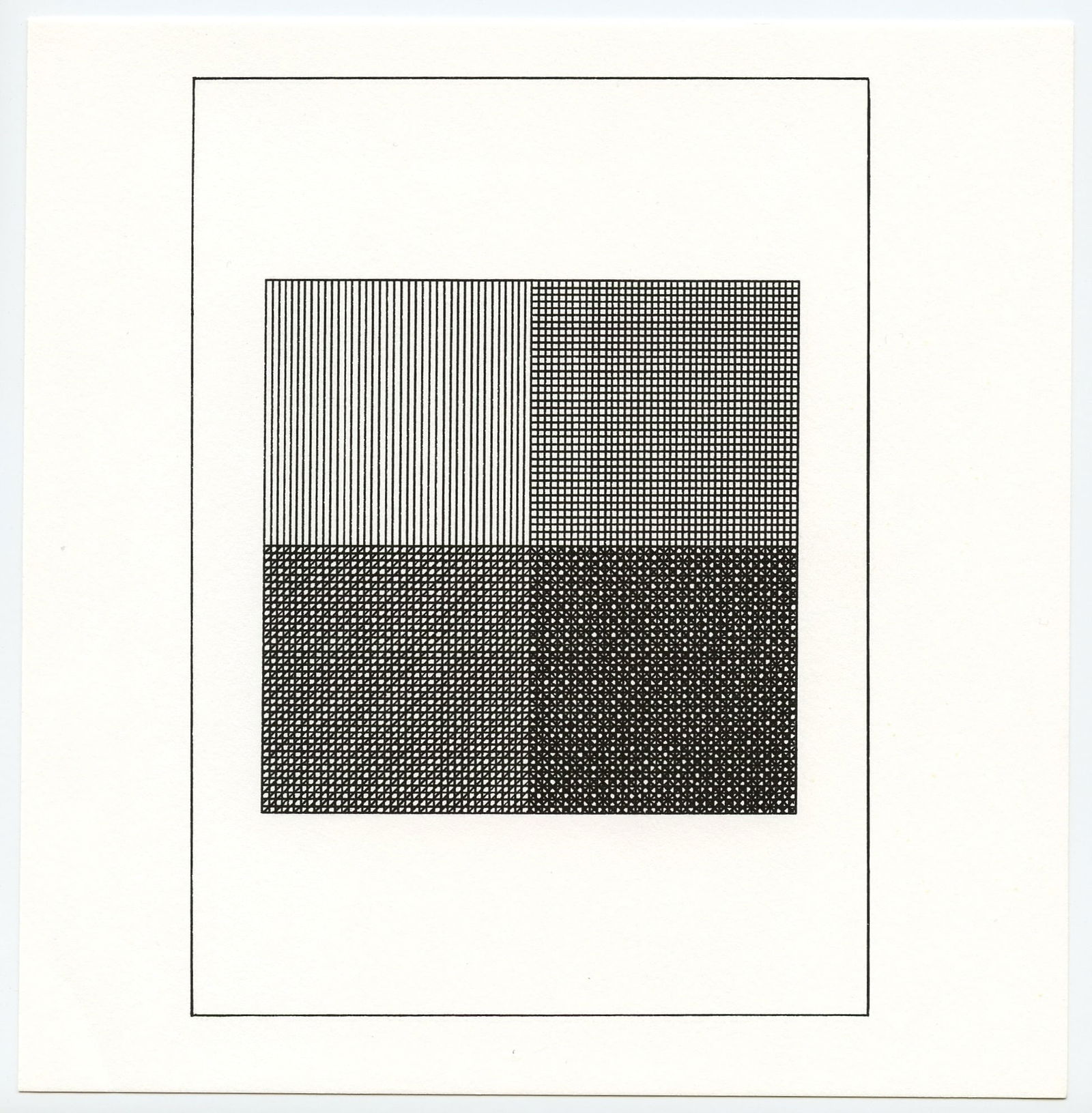 Sol LeWitt silkscreen, edition of 1500 (1 of 1)