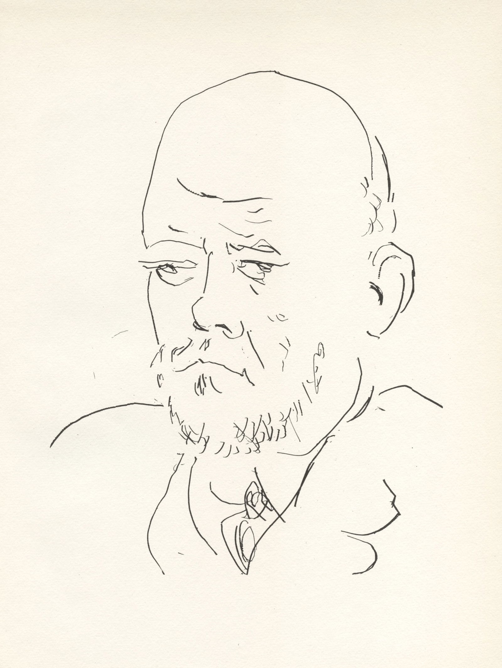 Pablo Picasso Vollard Suite "Portrait de Vollard" (1 of 1)