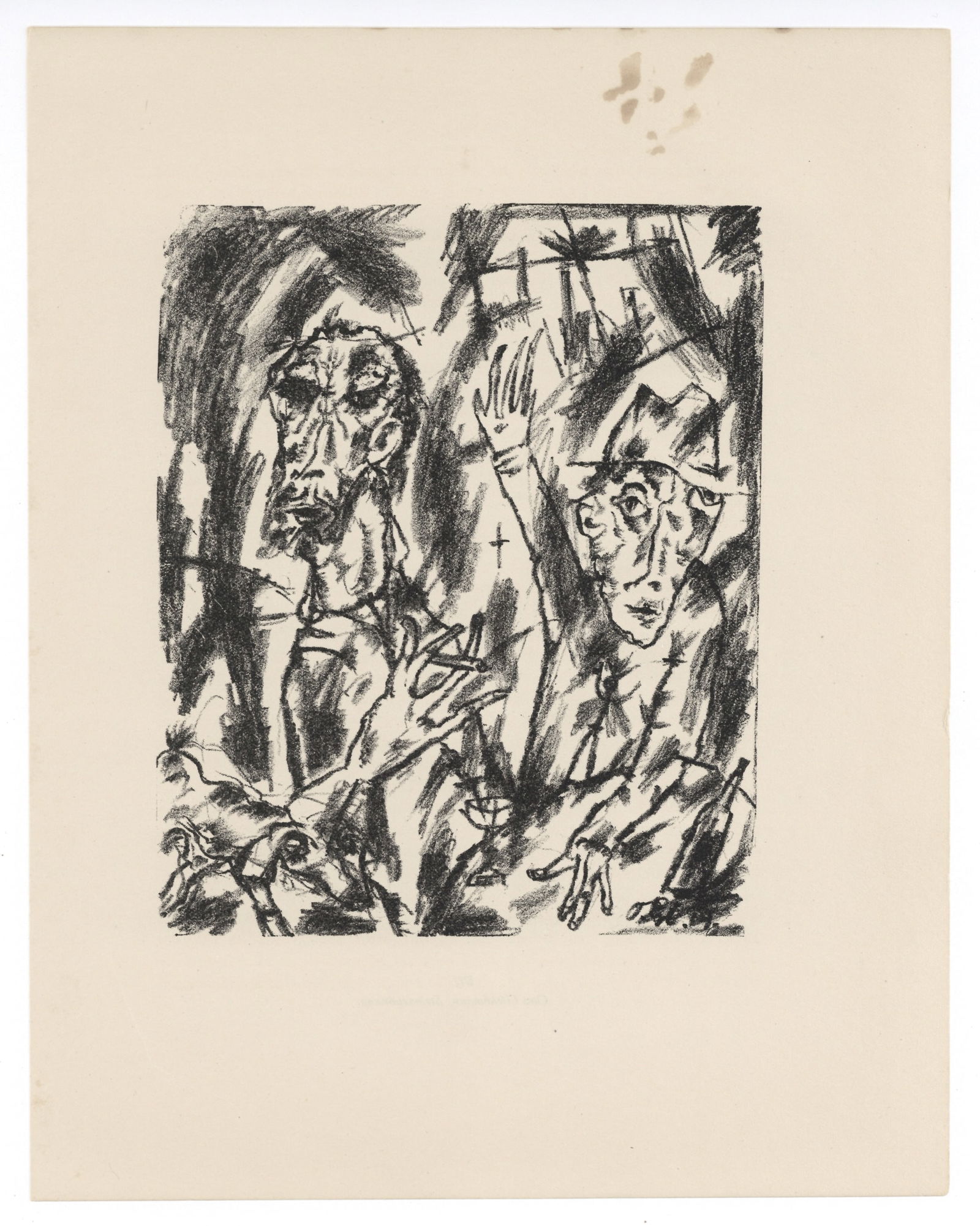 Otto Gleichmann original lithograph - 2