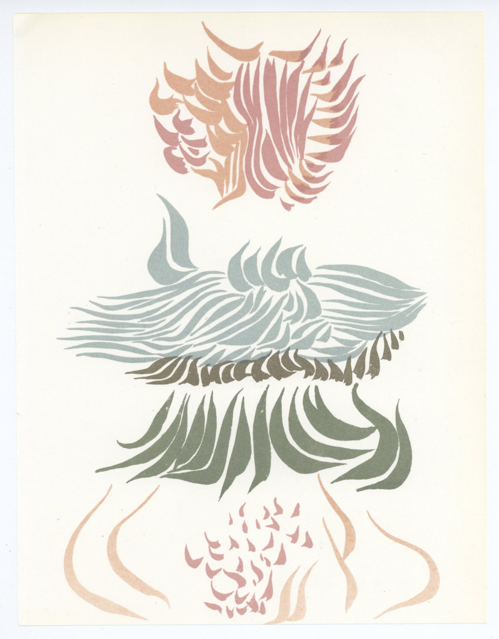 Jacques Herold original lithograph, 1974 (1 of 1)