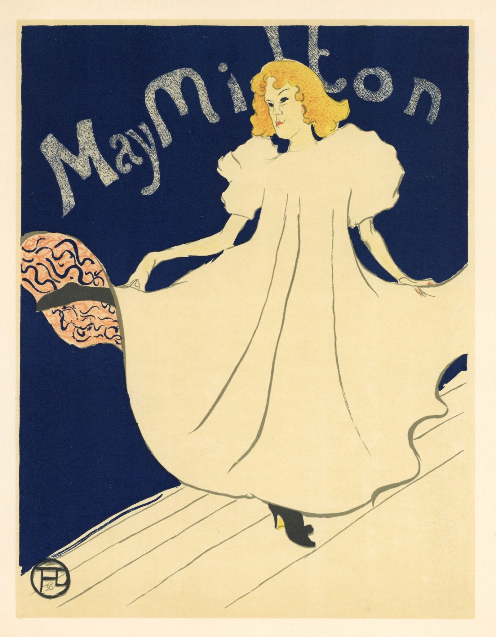 Toulouse-Lautrec lithograph poster "May Milton" (1 of 1)