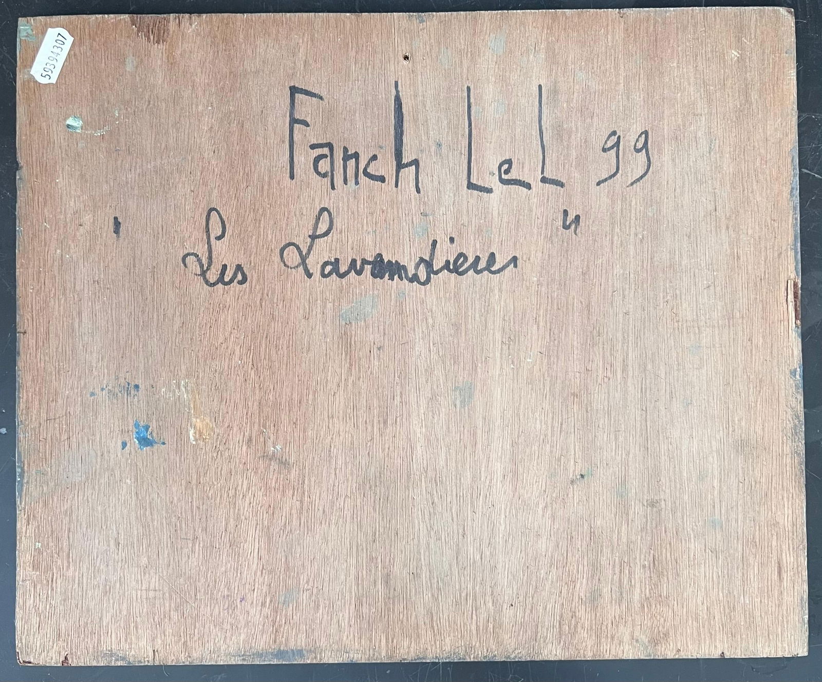 Fanch Lel; Maids Washing The Clothes In The Stream French Landscape Oil Painting - 3