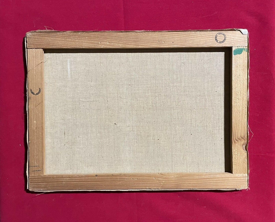 Genevieve Zondervan French Oil, Parisian River Landscape & Bridge, circa 1990s - 3