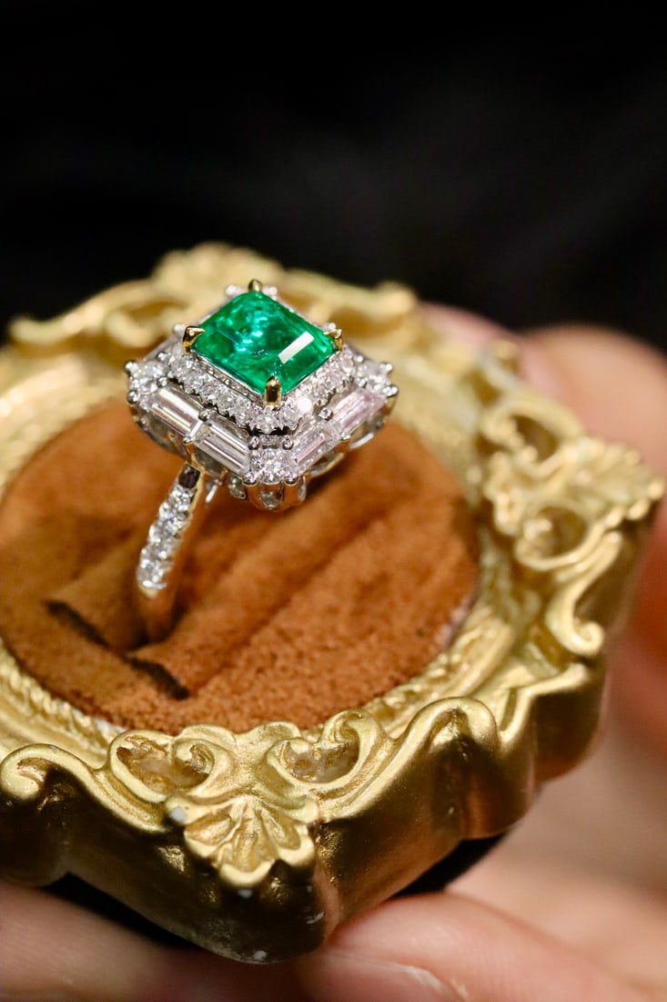 18K Panjshir Emerald Ring - 2
