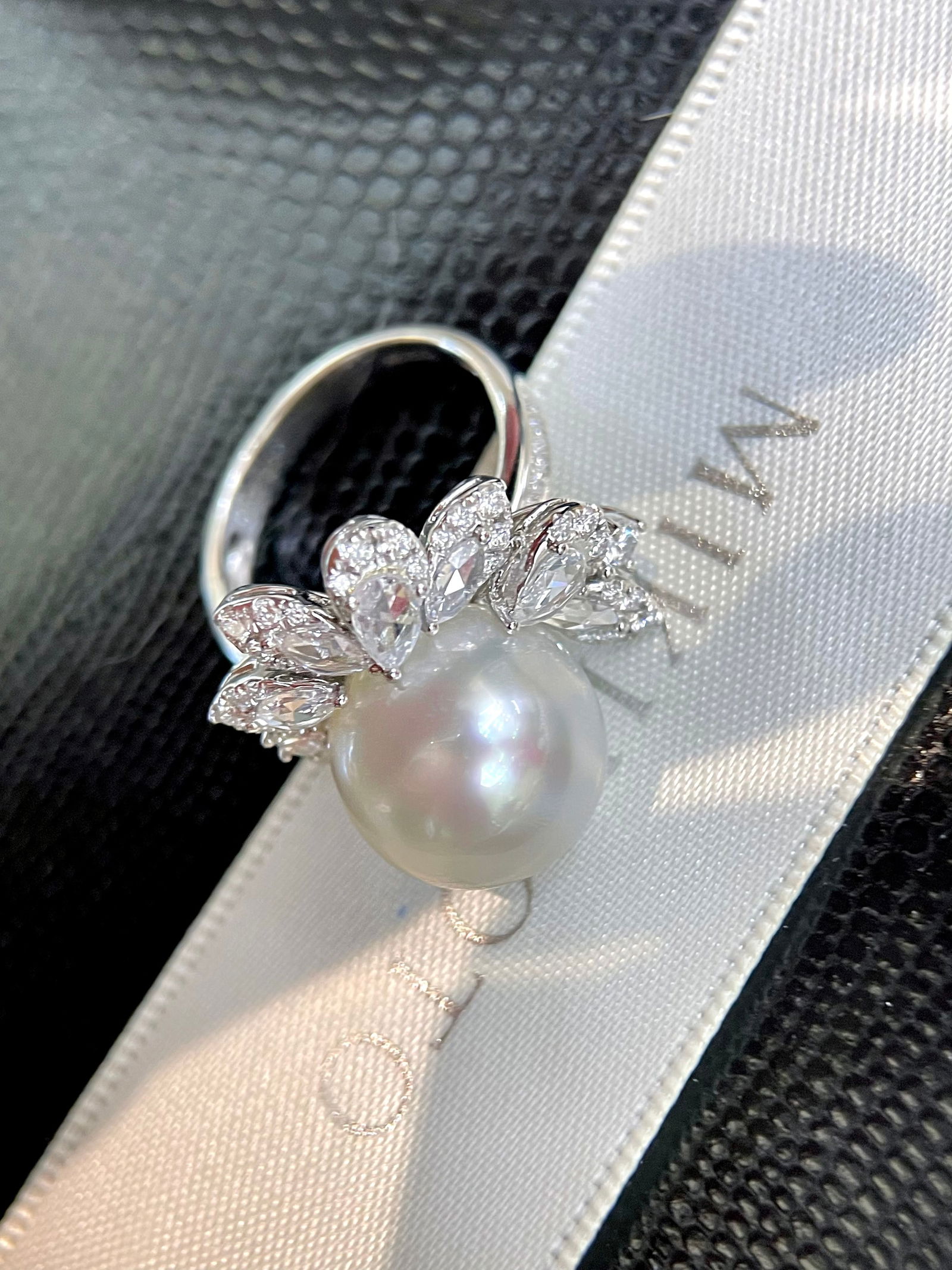 925 Sterling Silver Pearl Ring - 3