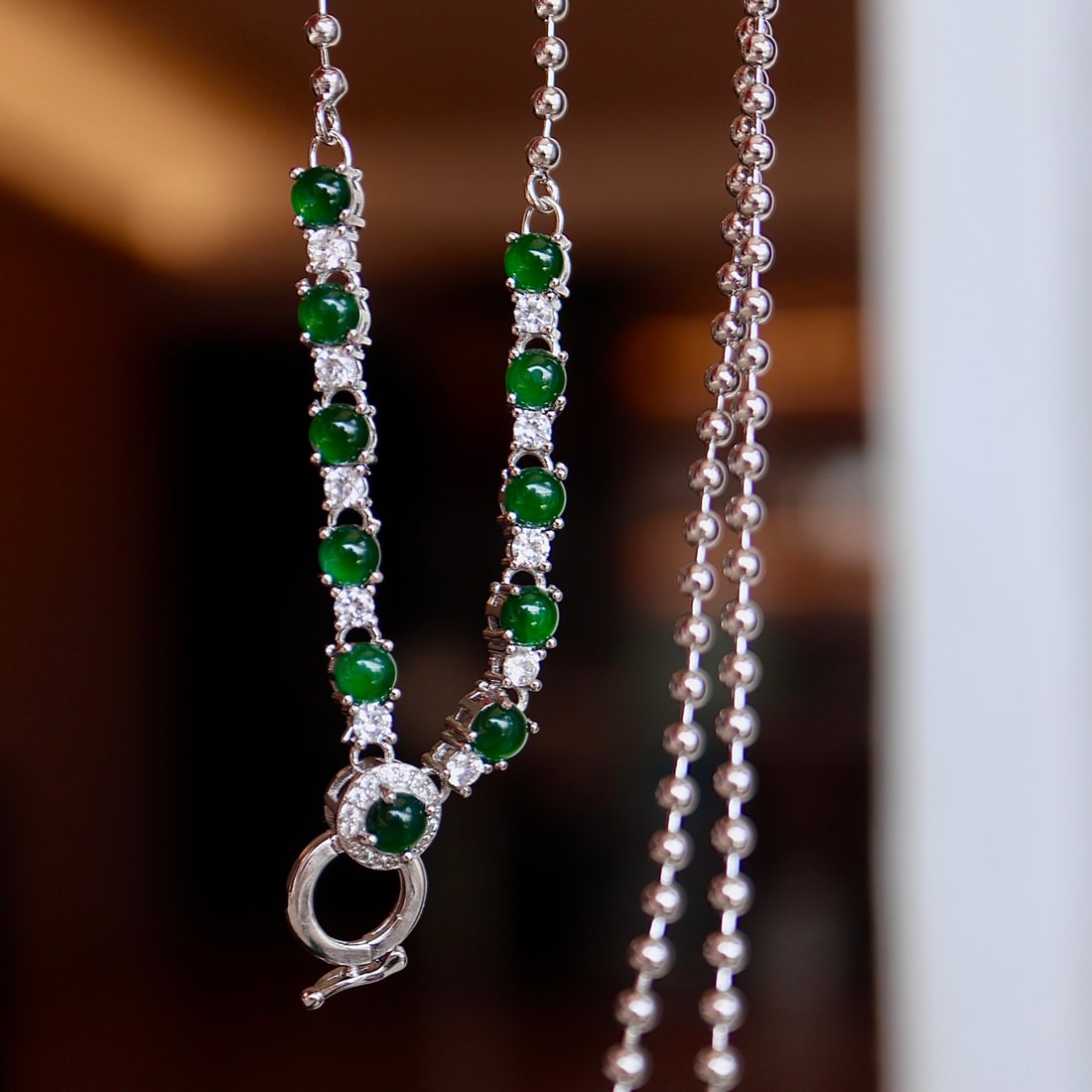 All-Purpose Natural Jade Necklace - 6