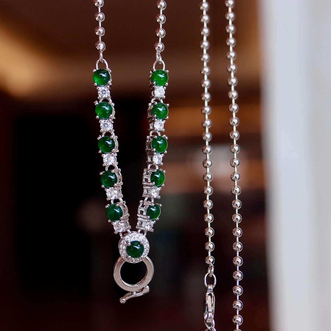 All-Purpose Natural Jade Necklace - 7