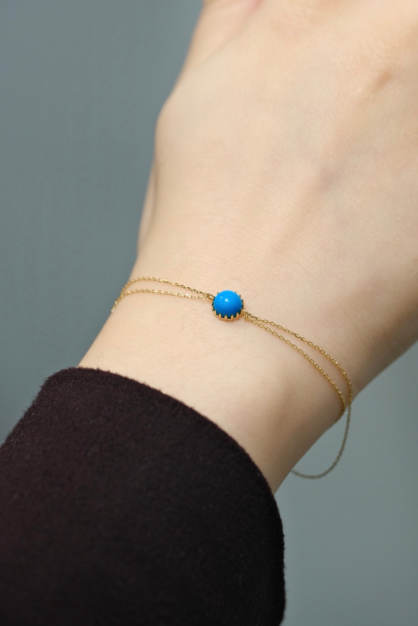 18K Turquoise Bracelet - 5