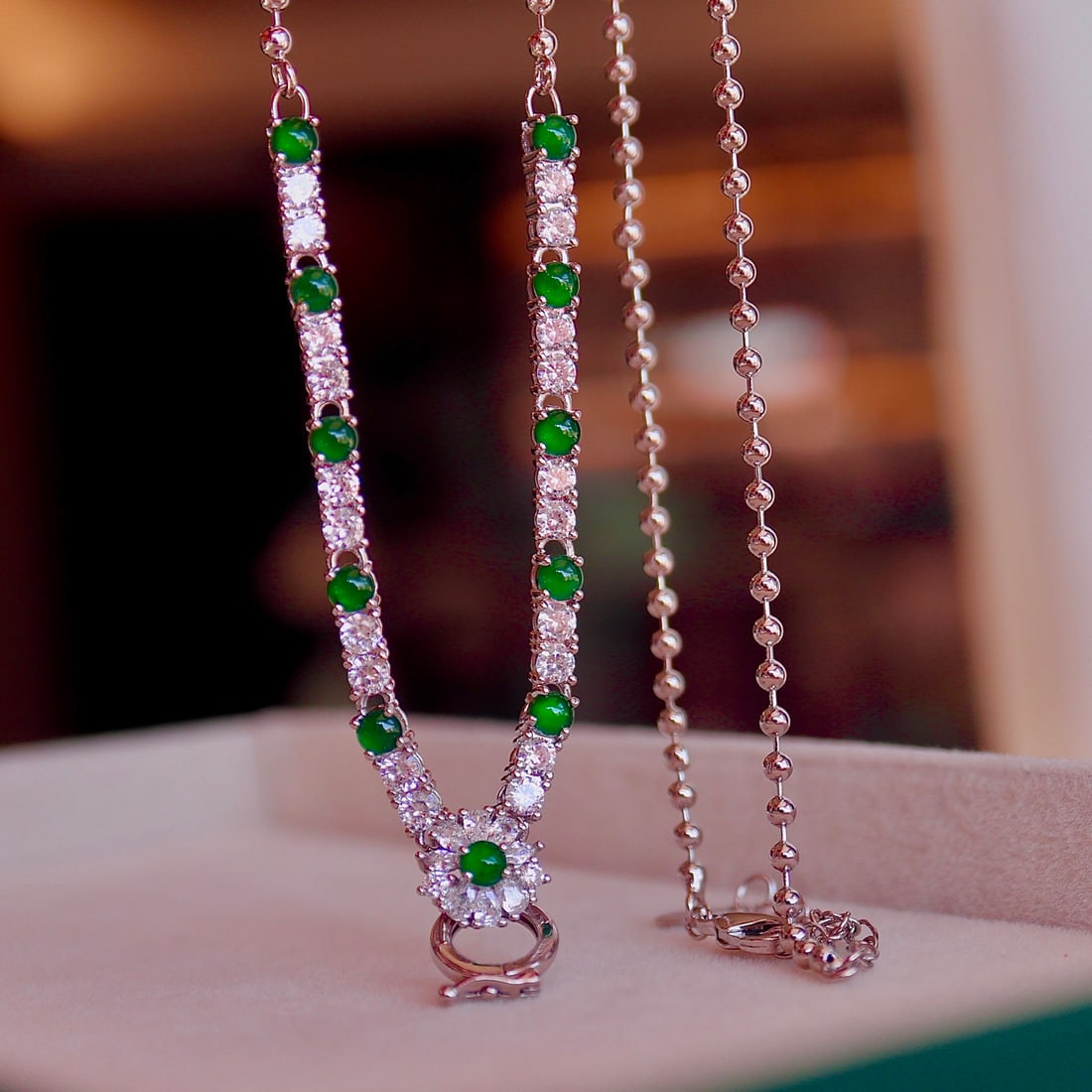 All-Purpose Natural Jade Necklace - 4