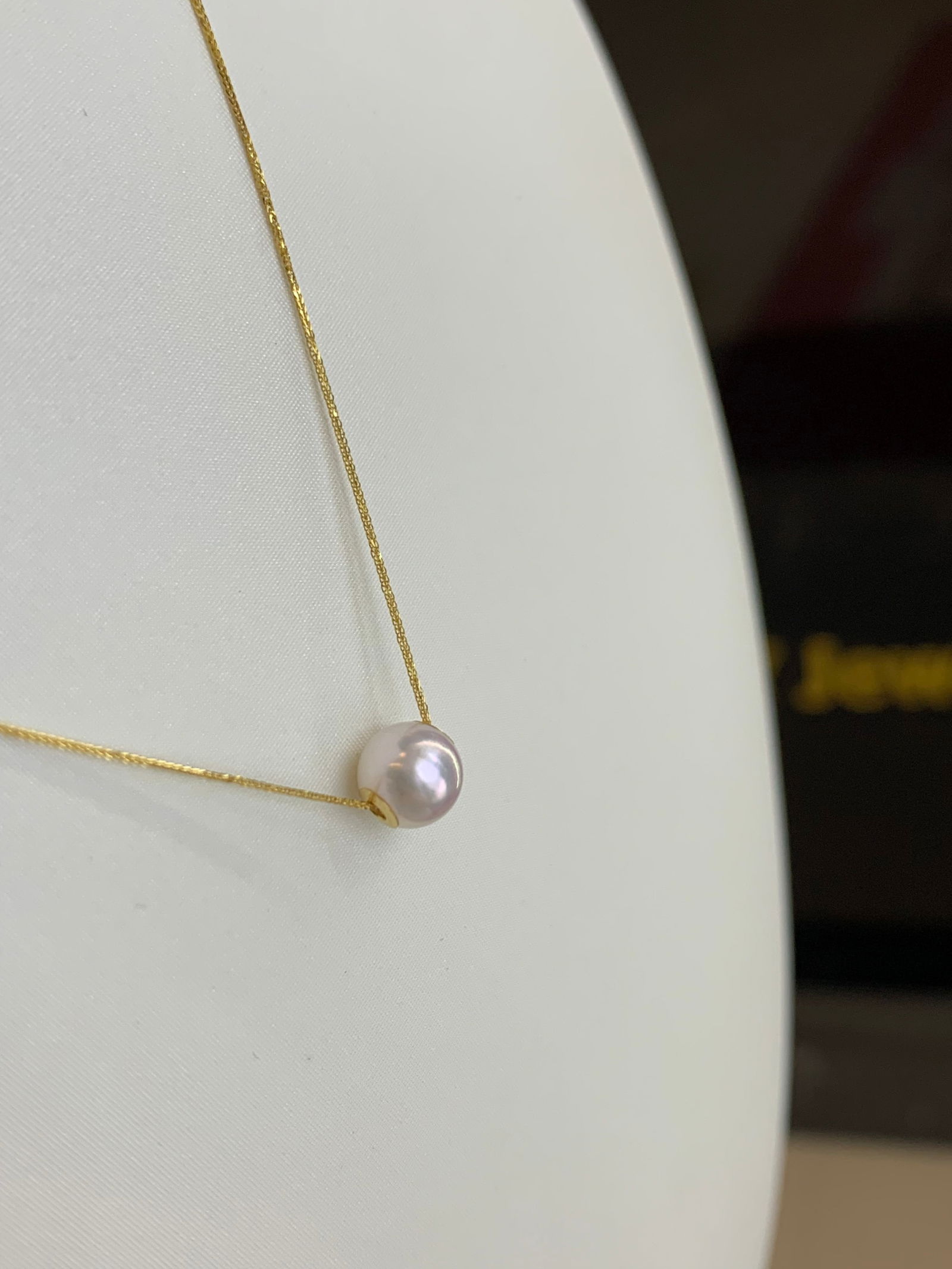 18k Chopard Chain Akoya Pearl Lulu Tong Necklace - 5