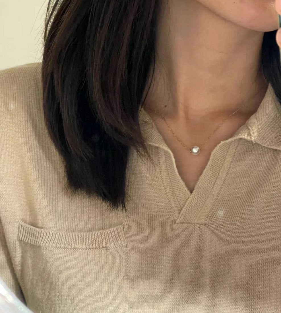 18k Chopard Chain Akoya Pearl Lulu Tong Necklace - 6