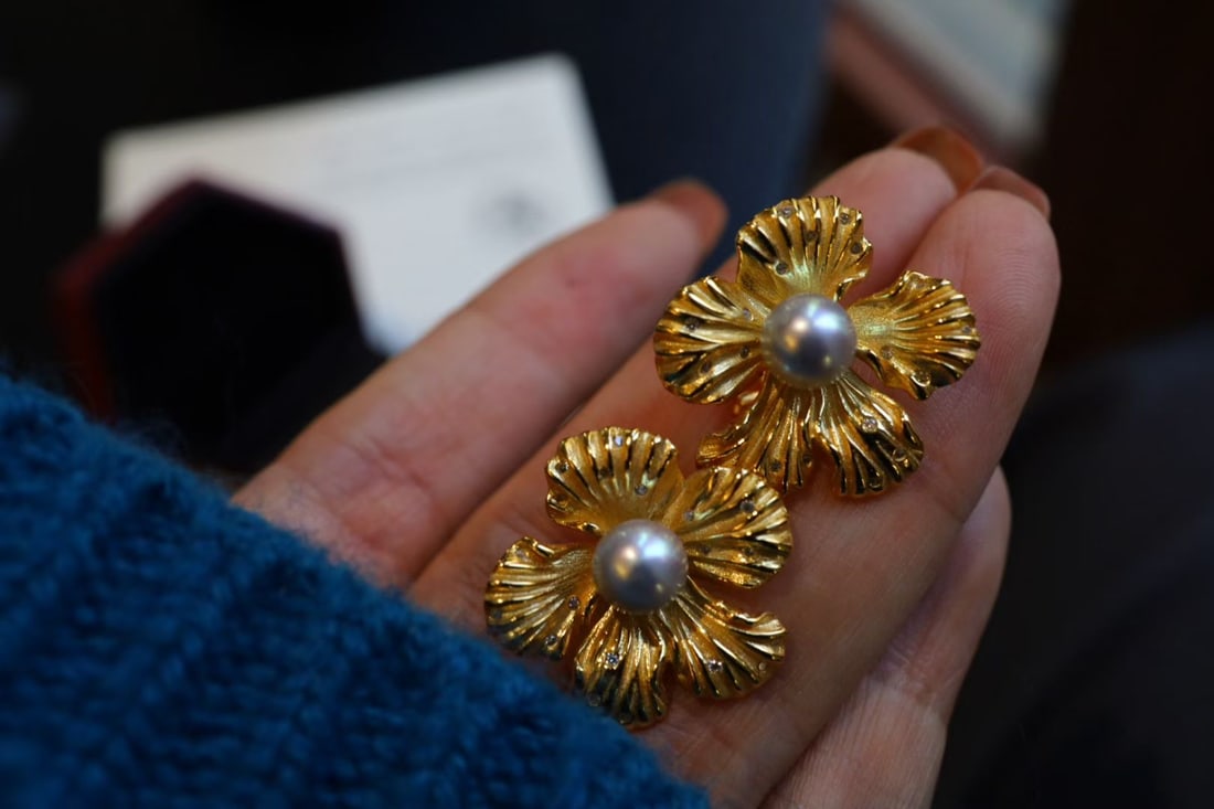 s925 Sterling Silver Plated Japanese Akoya Pearl Earrings - 8