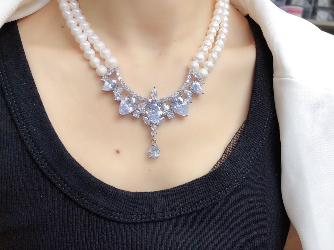 Natural Pearl Necklace - 2