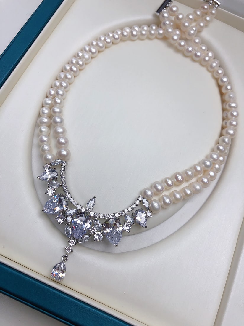 Natural Pearl Necklace - 3