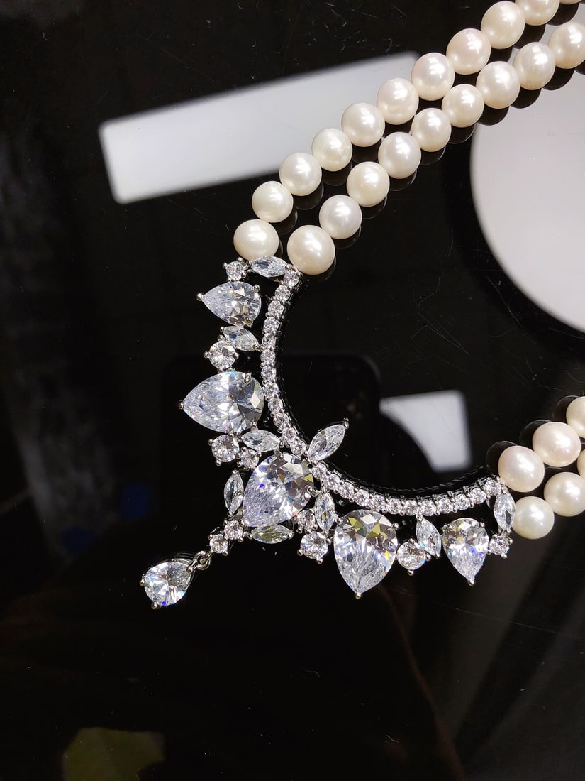 Natural Pearl Necklace - 9