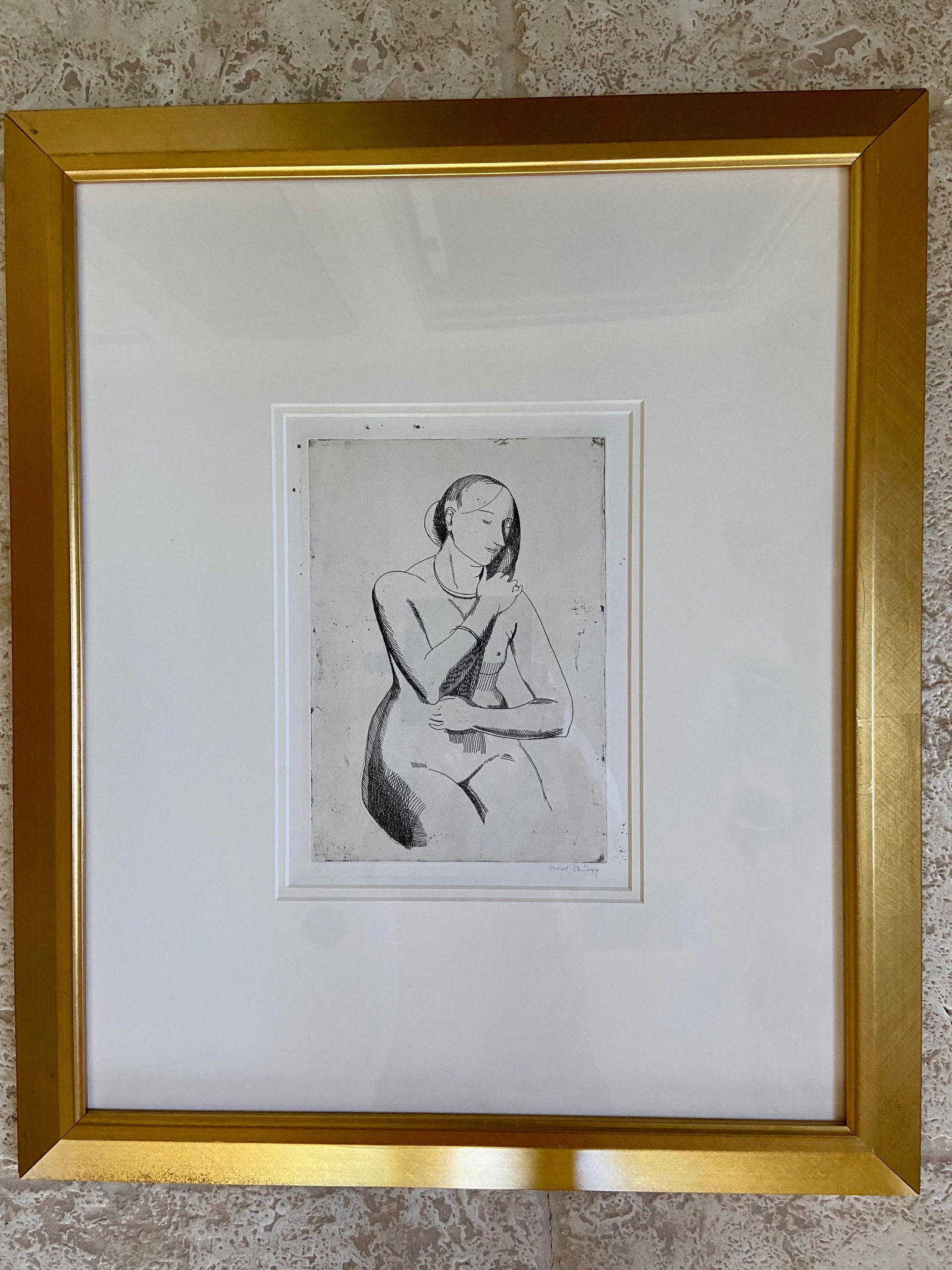 Isabel Bishop: Figure (Front View) - 2