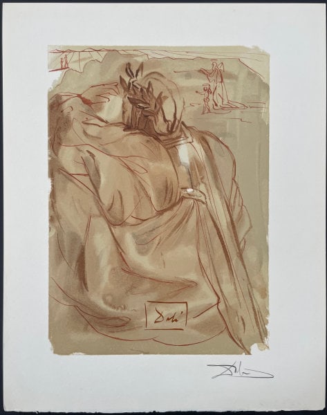 Salvador Dali: Divine Comedie Purgatory Canto 30-1: Title: Salvador Dali: Divine Comedie Purgatory Canto 30-1 Description: Artist: Salvador Dali Title: Divine Comedie Purgatory Canto 30-1 Date: 1960 Medium: Wood Engravings Dimensions: 10 x 7 1/4 inches