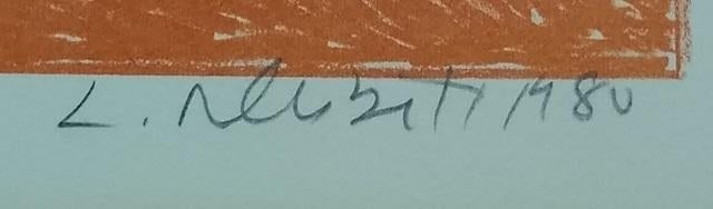 Lowell Nesbitt: Bird of Paradise (Orange) - 2