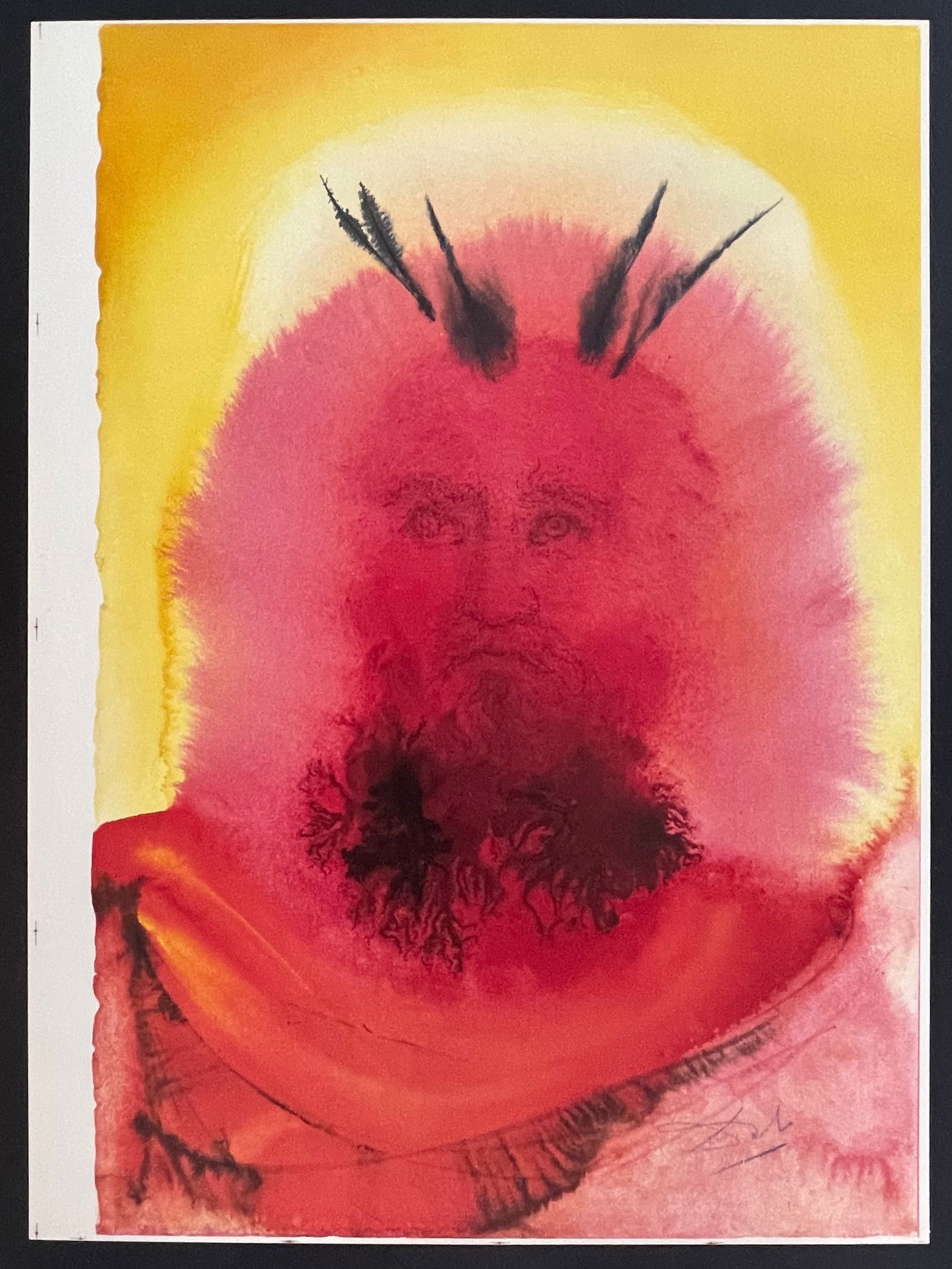 Salvador Dali: Bibla Sacra Gloria vultus Moysi (#18 The Glory of Moses face): Title: Salvador Dali: Bibla Sacra Gloria vultus Moysi (#18 The Glory of Moses face) Description: Artist: Salvador DaliTitle: Bibla Sacra Gloria vultus Moysi (#18 The Glory of Moses face)Date/Period: