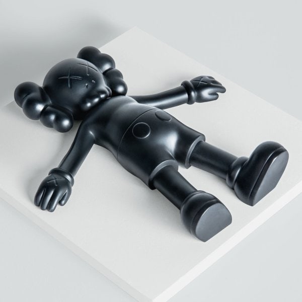 KAWS: Alone Time: Title: KAWS: Alone Time Description: Artist: KAWS Title: Alone Time Date: 2022 Medium: Bronze Dimensions: H 1 x W 5.3 x D 5.7 inches Signed and Dated: Signed and Numbered Edition: 250 Reserve: $6,900