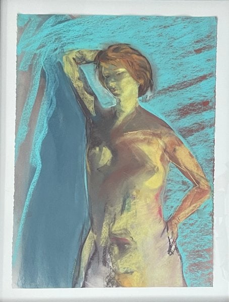 G. Haggerty: Pastel Portraits: Title: G. Haggerty: Pastel Portraits Description: Artist: G. Haggerty Title: Pastel Portraits Medium: Pastel on Paper Dimensions: Measurement including Frame ; 35 x 27 1/2 in ; 88.9 x 69.8 cm Addition