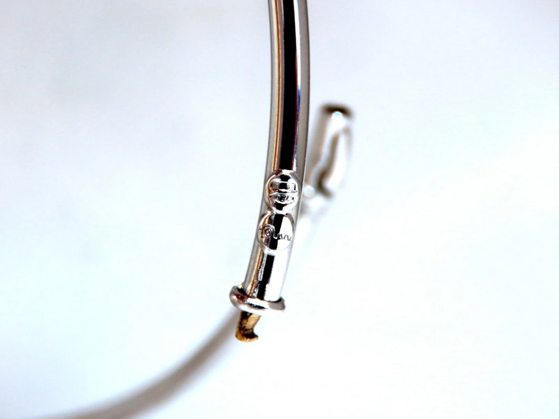 18kt Gold Tubular Diamond Cable Link Necklace ** - 7