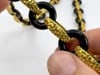 Vintage Tiffany & Co. 18k Gold Onyx Necklace - 16