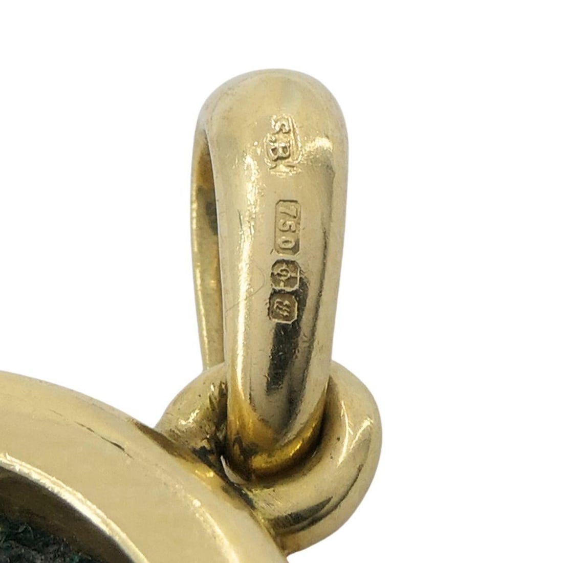 Vintage Bvlgari 18k Gold Ancient Coin Monete Bulgari Pendant - 11