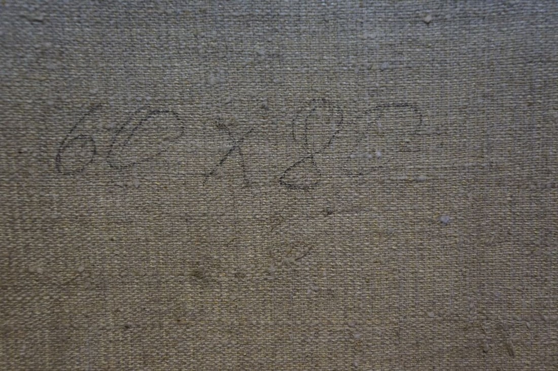 Oil painting Rural landscape - 8