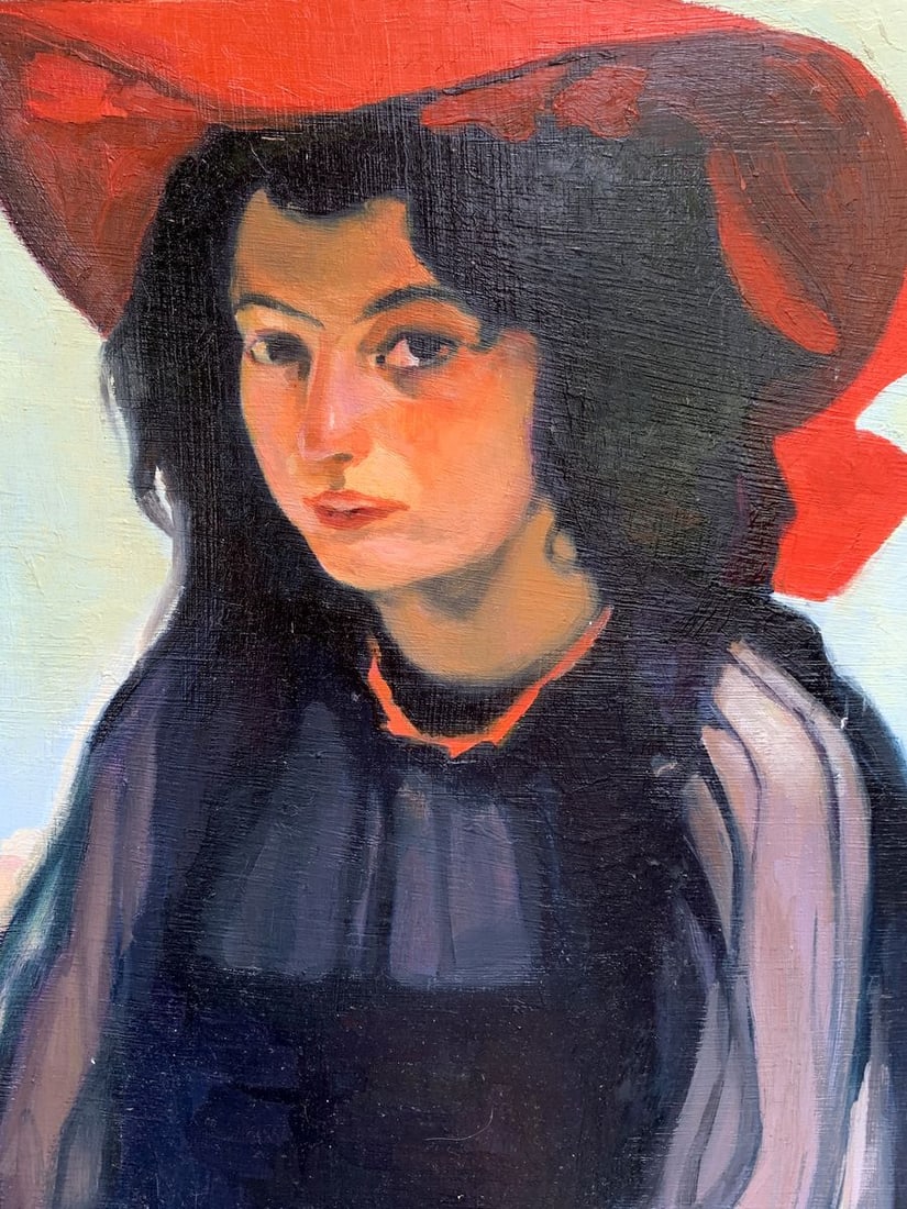 Oil painting Portrait of a girl Boris Serdyuk - 6