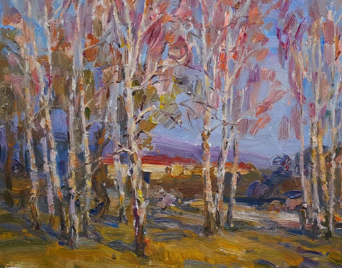 Oil painting Whispering birches Ivan Kovalenko - 4