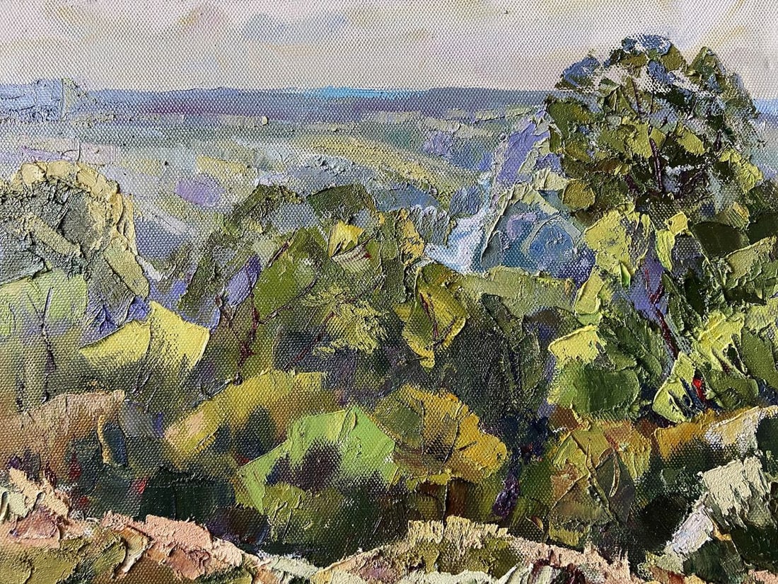 Oil painting Chuguivsky further Kapotenko Ivan Ivanovich: Title: Oil painting Chuguivsky further Kapotenko Ivan Ivanovich Description: №Gap 10 *** ABOUT THIS PAINTING *** * TITLE: "Chuguivsky further" * ARTISTS: Kapotenko Ivan Ivanovich * SIZE: 40x50 c