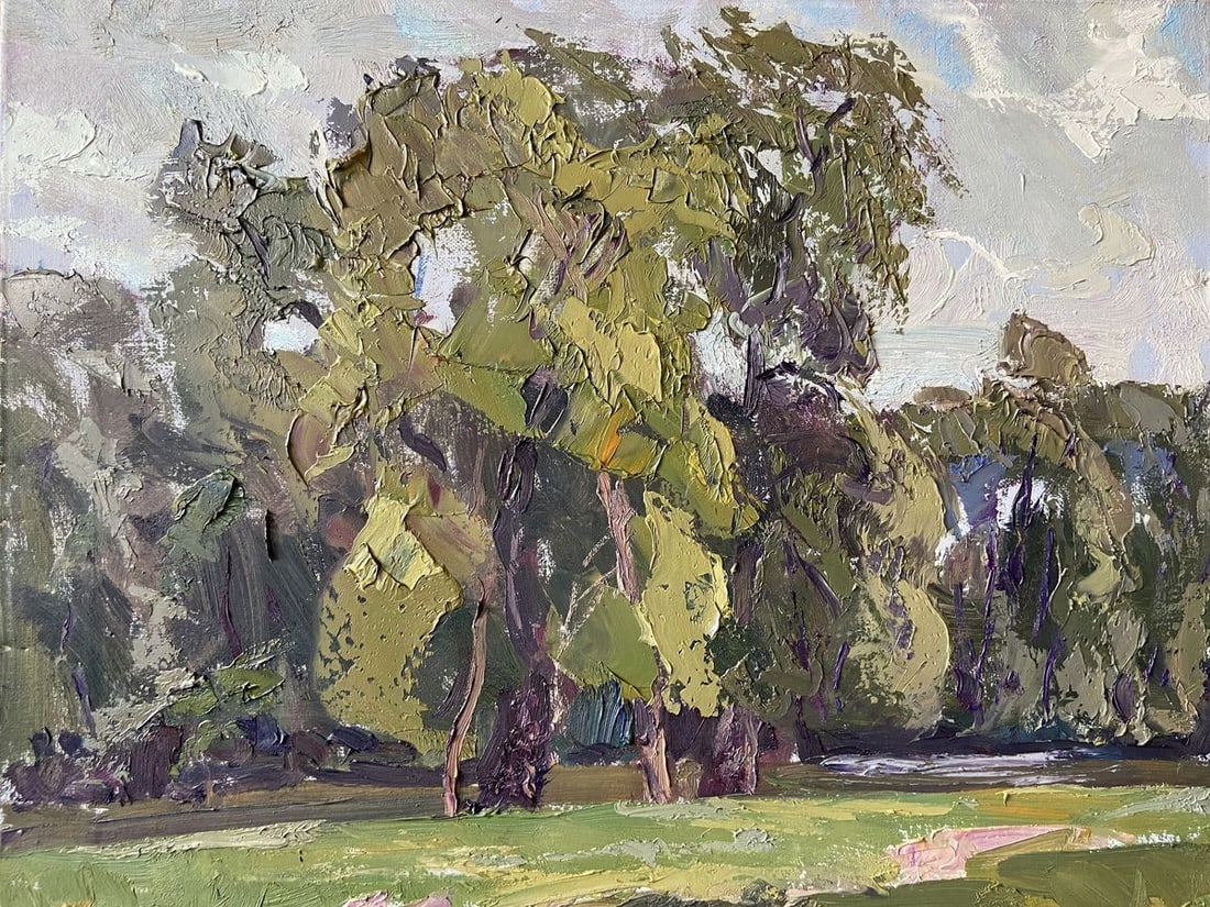 Oil painting It will be raining Kapotenko Ivan Ivanovich: Title: Oil painting It will be raining Kapotenko Ivan Ivanovich Description: №Gap 12 *** ABOUT THIS PAINTING *** * TITLE: "It will be raining" * ARTISTS: Kapotenko Ivan Ivanovich * SIZE: 40x50 c