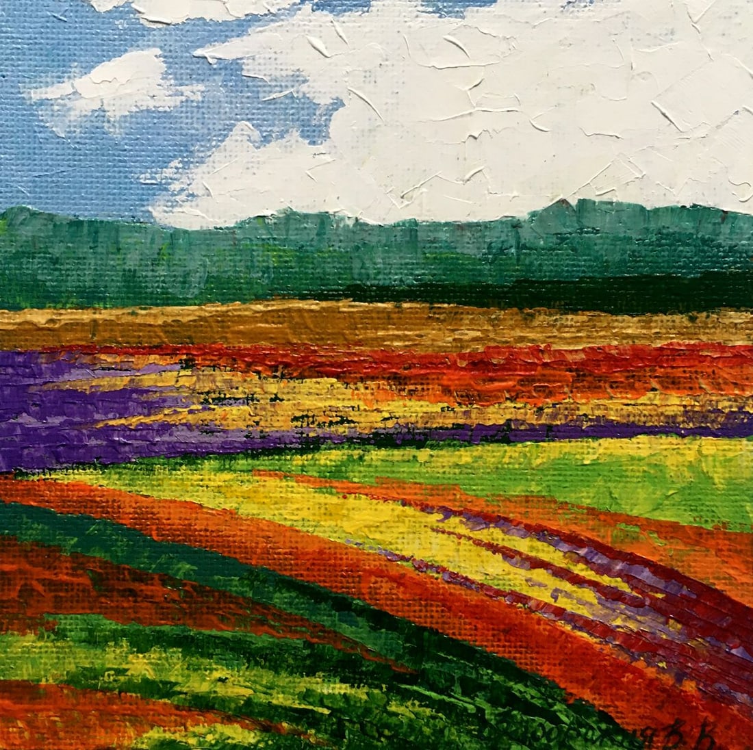 Oil painting After the rain Zadorozhnya V. V. (1 of 12)