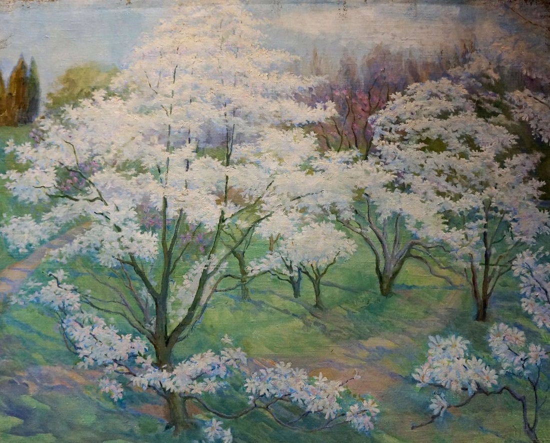 Oil painting Summer day Titarenko Elvira Ivanovna (1 of 8)