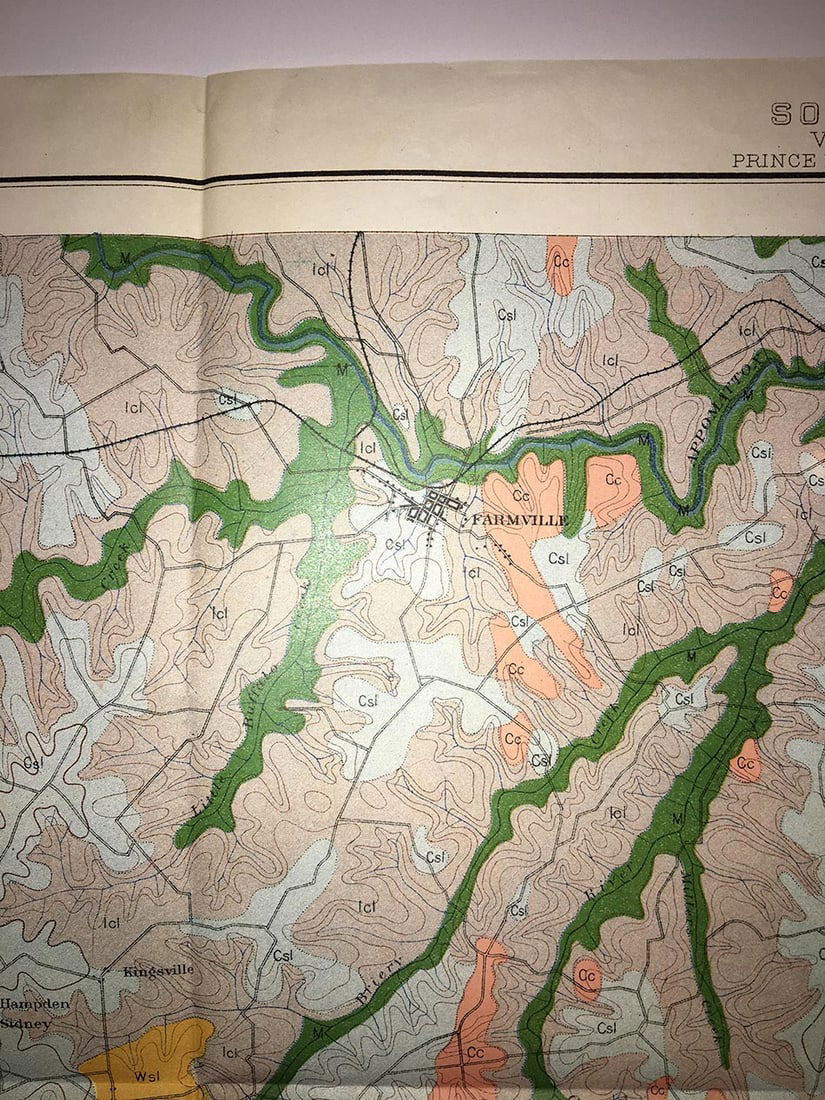 Soil Map Virginia Prince Edward Sheet - 2