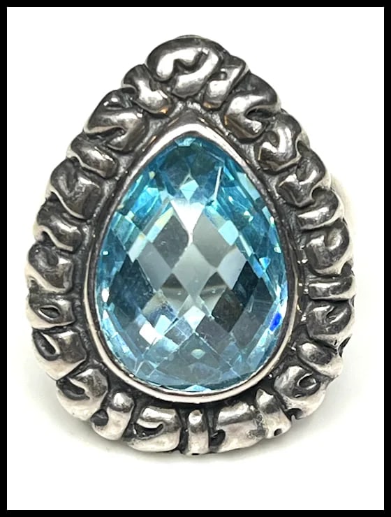 Vintage BJC Sterling Silver Ring - 2