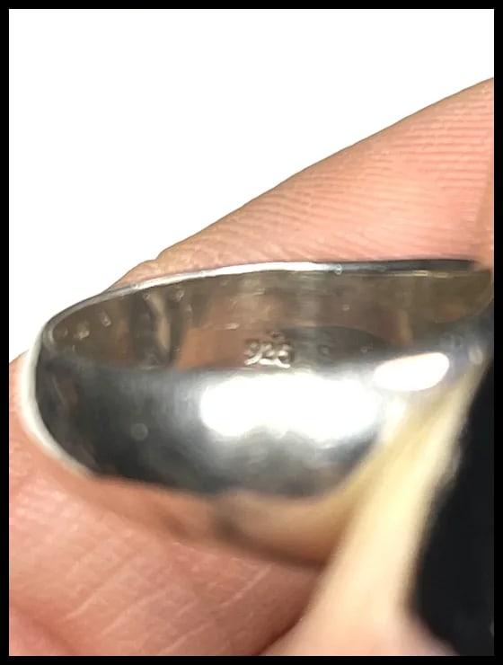 Vintage BJC Sterling Silver Ring - 7