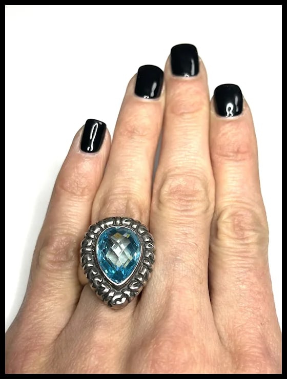 Vintage BJC Sterling Silver Ring - 8