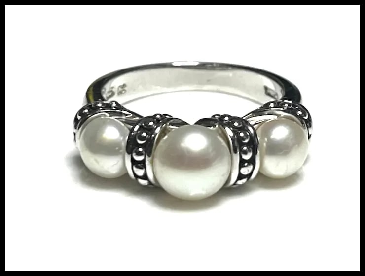 Honora Cultured Pearl Sterling Silver Ring - 2