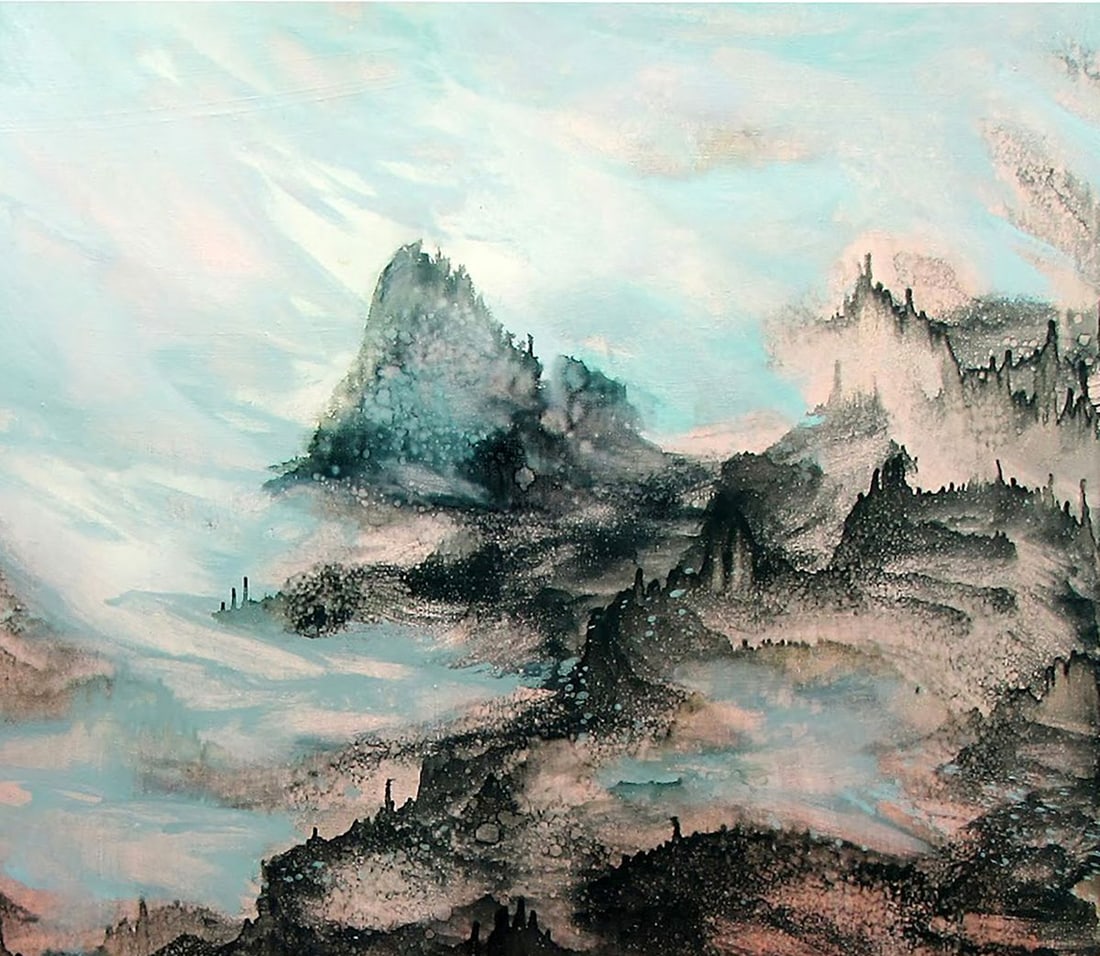 Oil painting Tibetan fog Igor Konovalov - 5