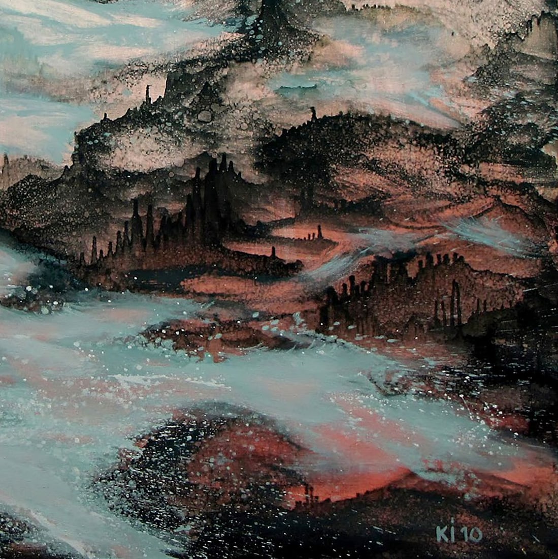 Oil painting Tibetan fog Igor Konovalov - 7