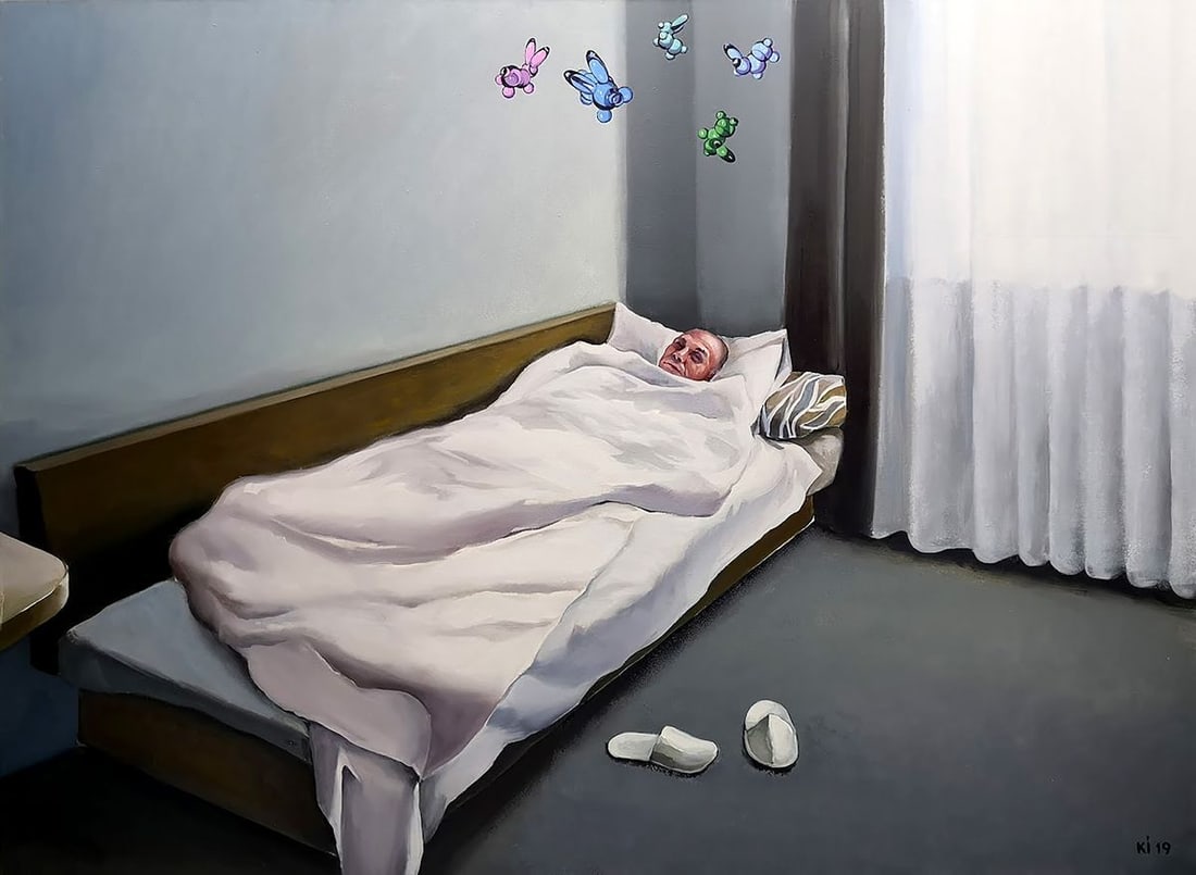 Oil painting Good morning Igor Konovalov: Title: Oil painting Good morning Igor Konovalov Description: Kon 34 *** ABOUT THIS PAINTING *** * TITLE: "Good morning" * ARTISTS: Igor Konovalov * SIZE: 185x135 cm/'72.83x53.14 inches' * MEDIUM: oil,