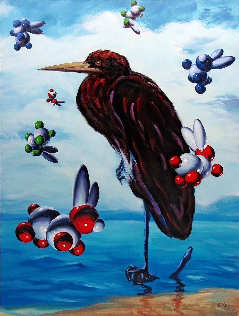 Oil painting Marginal Igor Konovalov: Title: Oil painting Marginal Igor Konovalov Description: Kon 47 *** ABOUT THIS PAINTING *** * TITLE: "Marginal" * ARTISTS: Igor Konovalov * SIZE: 140x190 cm/'55.11x74.80 inches' * MEDIUM: oil, canvas